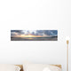 Panoramic of Caribbean Beach at Sunrise 