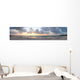 Panoramic of Caribbean Beach at Sunrise 