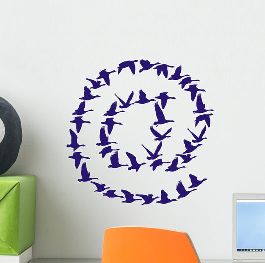 Sign Post Flying Geese Wall Decal