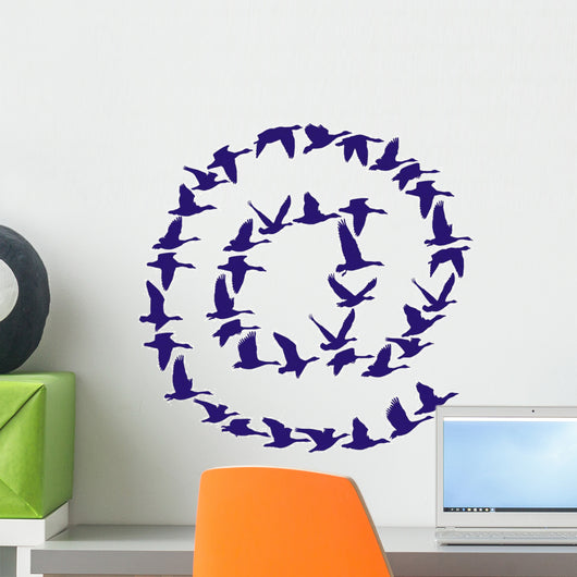 Sign Post Flying Geese Wall Decal