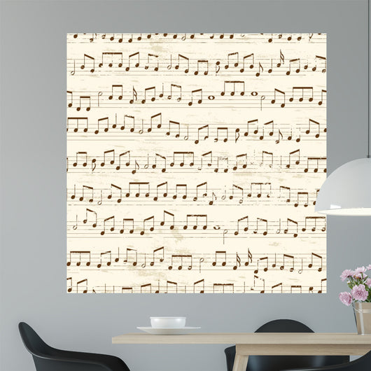 Repeating Musical Notes 