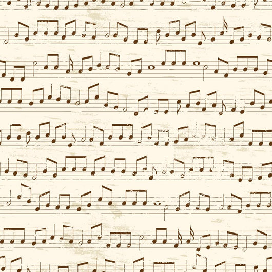 Repeating Musical Notes 