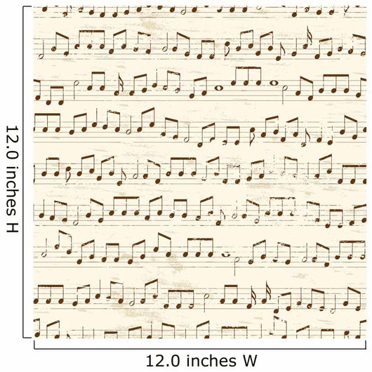 Repeating Musical Notes 