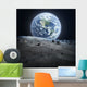 Earth Seen From the Moon 