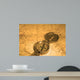 Compass and Nautical Map Wall Decal
