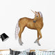 Palomino Unicorn Turning Wall Decal