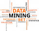 word cloud - data mining Wall Decal