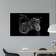 bike, motorcycle,  3D model Wall Mural