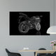 bike, motorcycle,  3D model Wall Mural