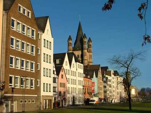 Cologne Old Town Wall Decal