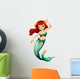 A Pretty Mermaid Wall Decal