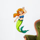 A beautiful mermaid Wall Decal