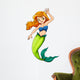 A beautiful mermaid Wall Decal