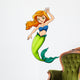 A beautiful mermaid Wall Decal