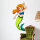 A beautiful mermaid Wall Decal