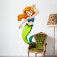 A beautiful mermaid Wall Decal