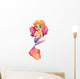 A smiling mermaid Wall Decal