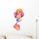 A smiling mermaid Wall Decal