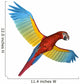 Flying Parrot Wall Decal