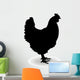 Form Contour Chicken Wall Decal