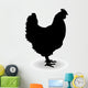 Form Contour Chicken Wall Decal