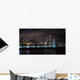Chicago Night Skyline Wall Mural