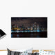 Chicago Night Skyline Wall Mural