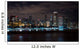 Chicago Night Skyline Wall Mural