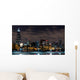 Chicago Night Skyline Wall Mural