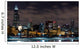 Chicago Night Skyline Wall Mural