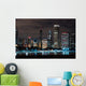 Chicago Night Skyline Wall Mural