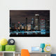 Chicago Night Skyline Wall Mural