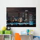 Chicago Night Skyline Wall Mural