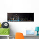 Chicago Night Skyline Wall Mural