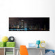 Chicago Night Skyline Wall Mural
