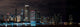 Chicago Night Skyline Wall Mural