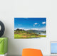 African Landscape with Lake Wall Decal
