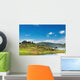 African Landscape with Lake Wall Decal