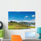 African Landscape with Lake Wall Decal