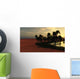 Sunset Oase 2 Wall Decal