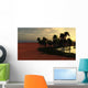 Sunset Oase 2 Wall Decal