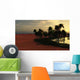 Sunset Oase 2 Wall Decal