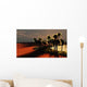 Sunset Oasis 4 Wall Decal