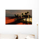 Sunset Oasis 4 Wall Decal