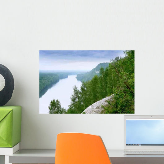 White Mountains River Don Wall Decal
