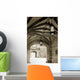 Arch with lamps at Princeton university dorm, New Jersey Wall Mural