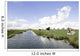 Typical wide dutch landscape with meadows, water and cloudscapes 
