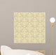 Damask Seamless Pattern Wall Decal Design 1