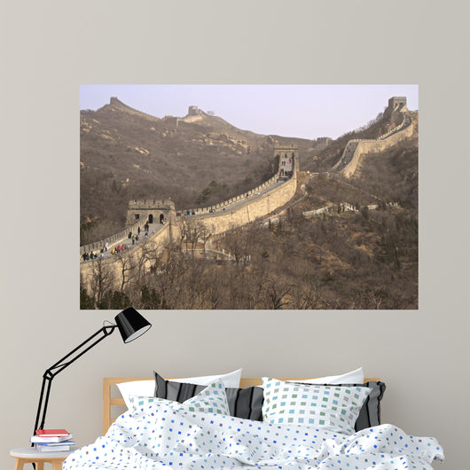 The Great Wall of China at Dusk in Beijing Wall Mural