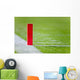 Football Touchdown Pylon Wall Decal